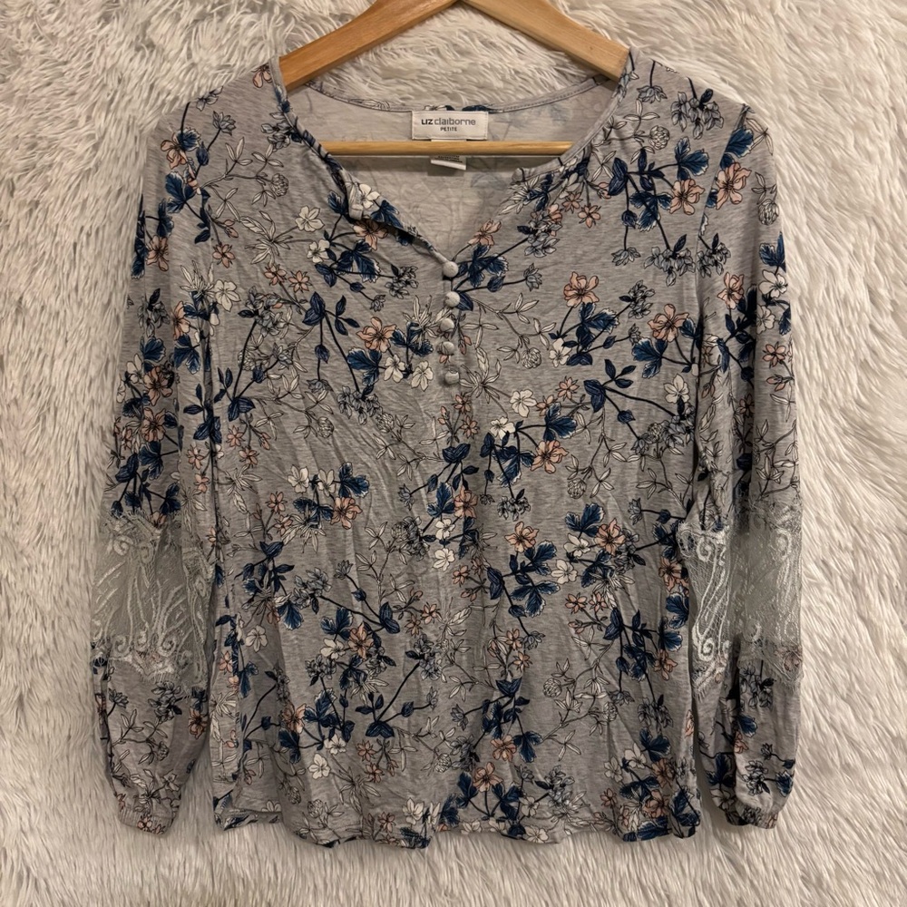 Liz Claiborne Blouse Size Petite Small